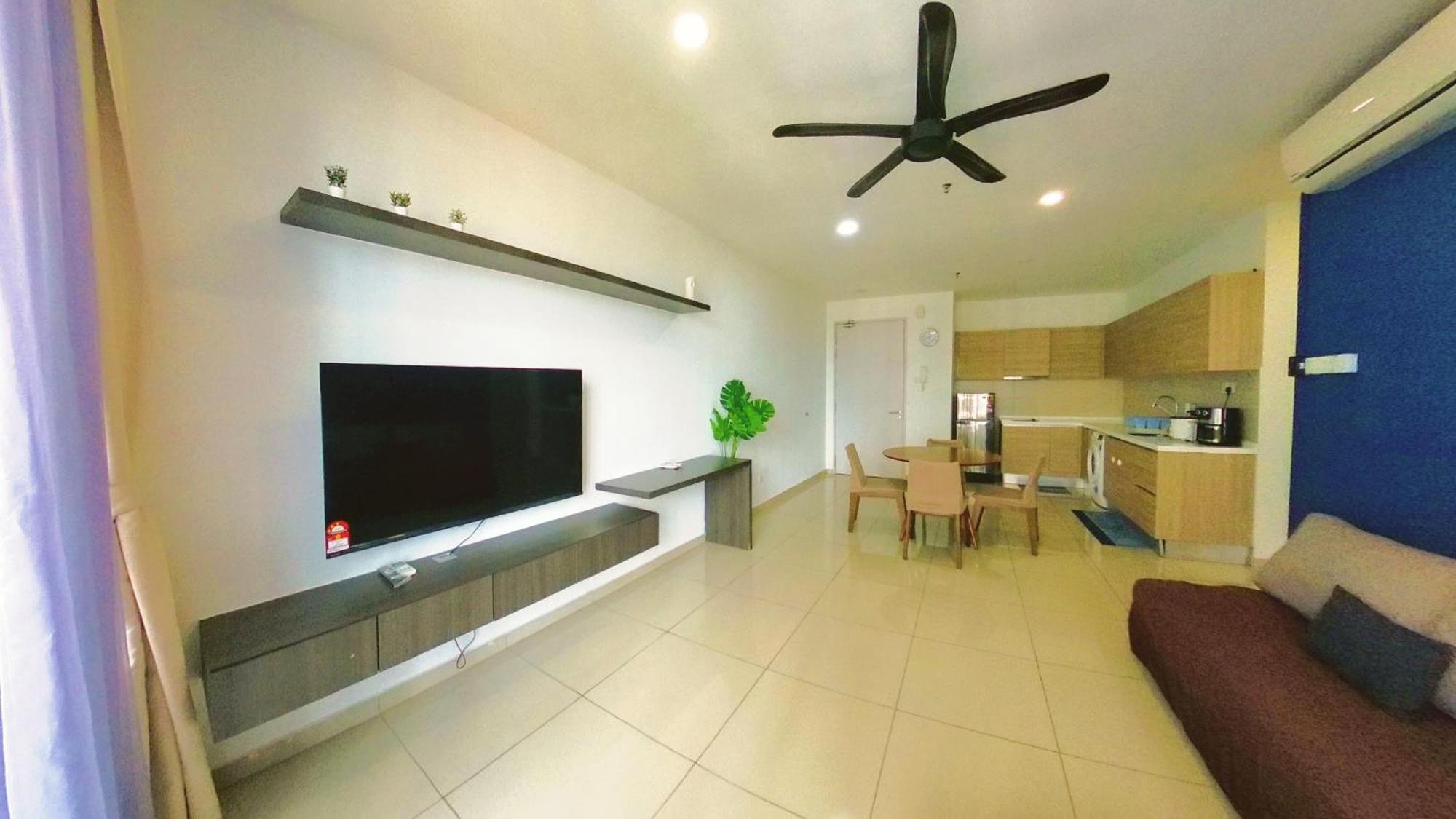 9Pax 2R2B Family Suite, I-City, I-Suite, Hyde, Beside Theme Park, Wifi 50-55" Smart Tv 샤알람 외부 사진